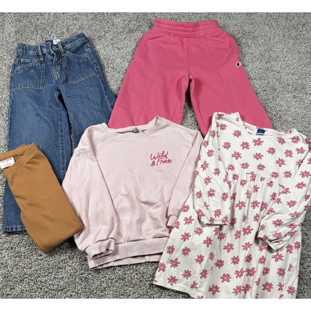 Old Navy Champion Cat & Jack Girls Fall Clothes Lot Sizes 4/5, 5T
